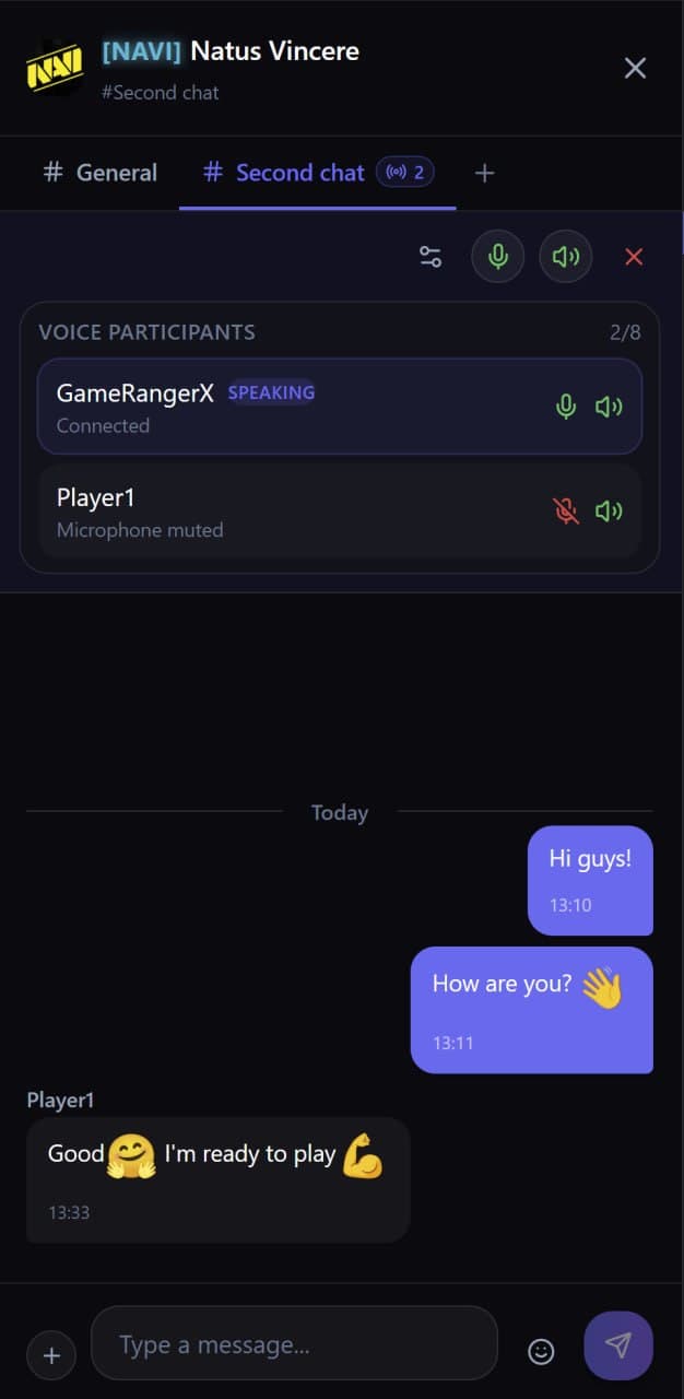GameRanger X clan page screenshot 6